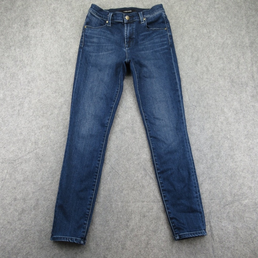 J Brand Women's Dark Blue Skinny Jeans Size 25 Stretch Denim